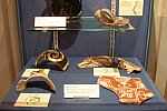 Pottery in Beeston Castle museum