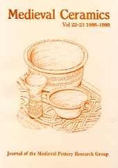 Medieval Ceramics 22-23